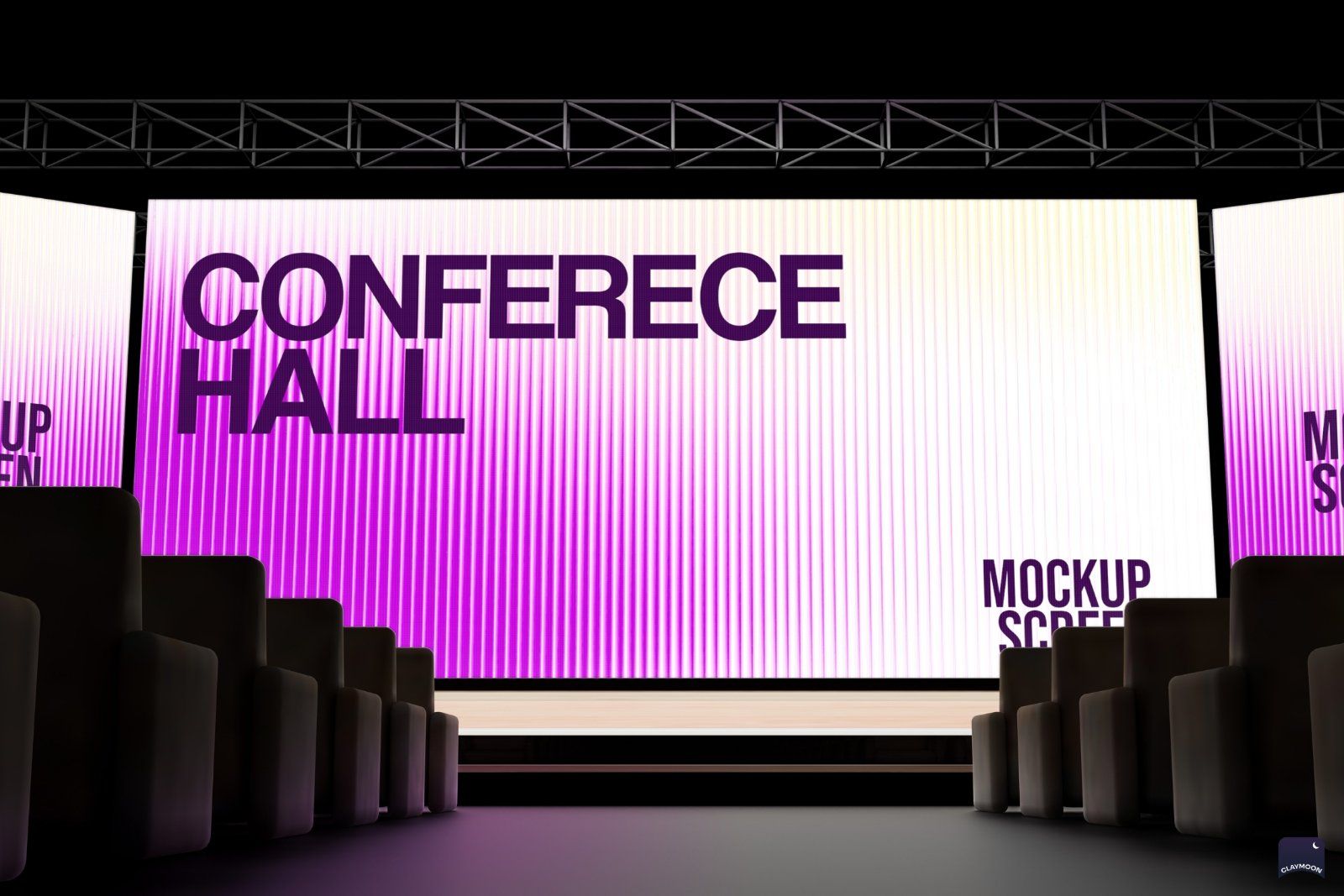 Conference Hall Stage Mockup — image 4