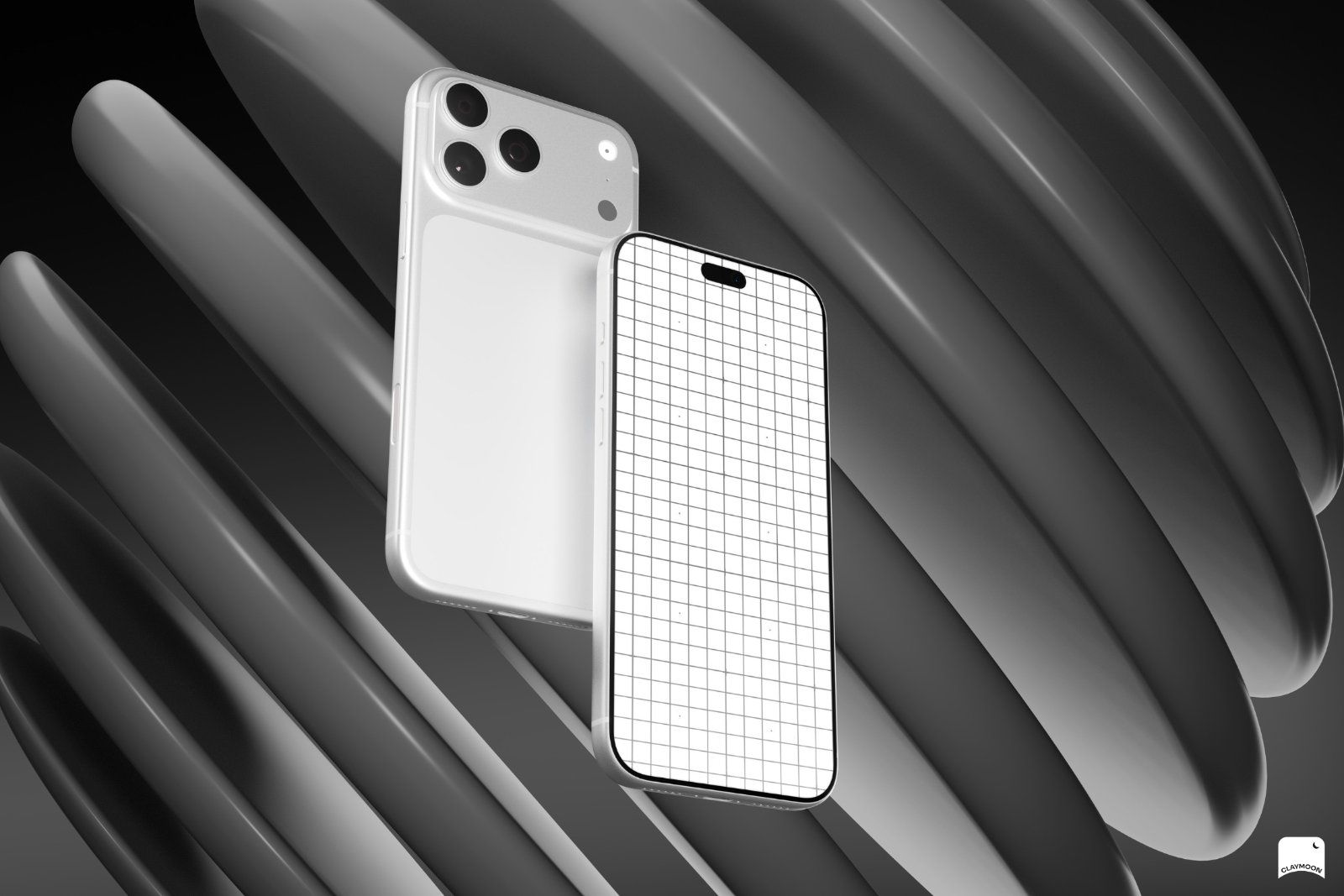 iPhone 18 Pro Mockup Silver — image 7