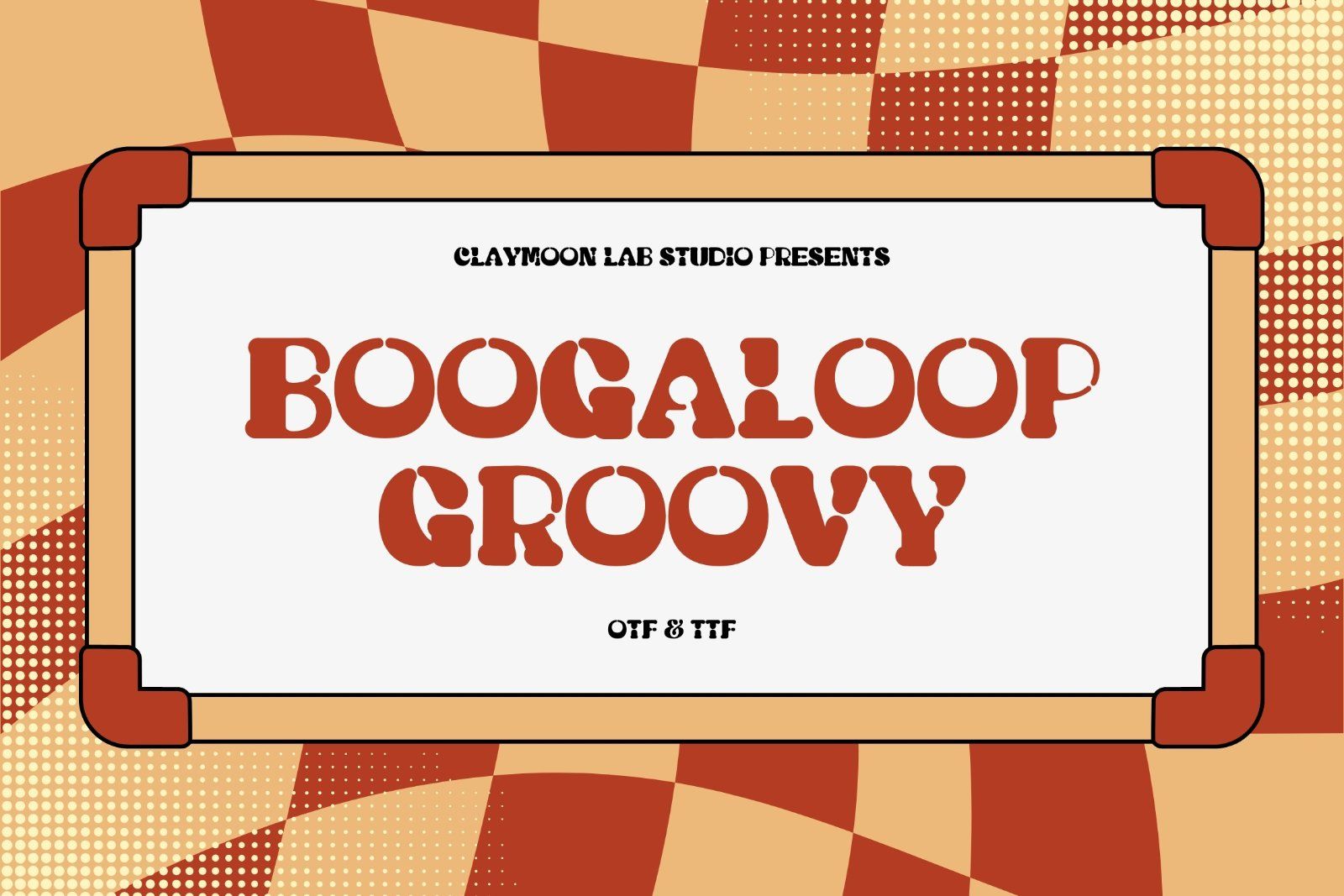 Boogaloop Groovy –&nbsp;Retro Display Font — image 9