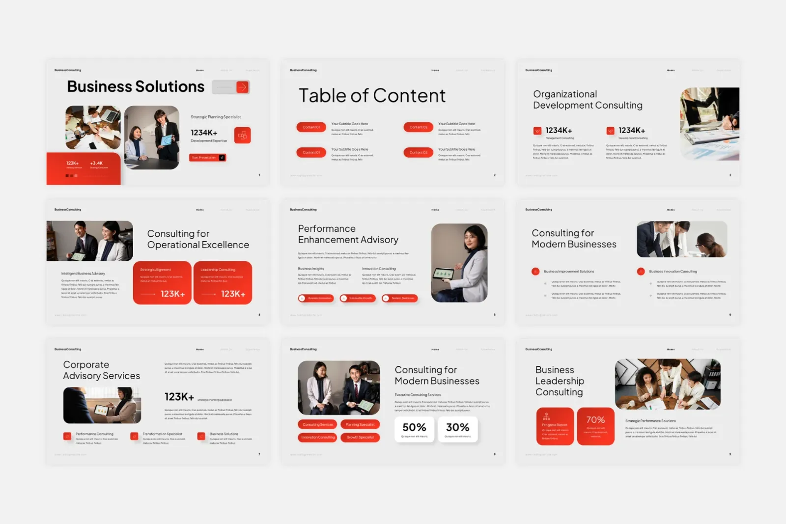 Business Consulting Specialist Presentation — image 2