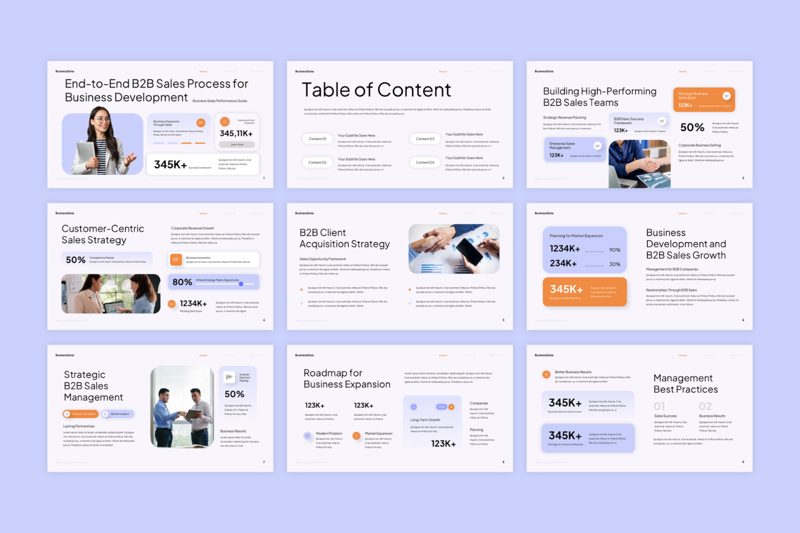 Professional B2B Sales Deck Presentation — image 2