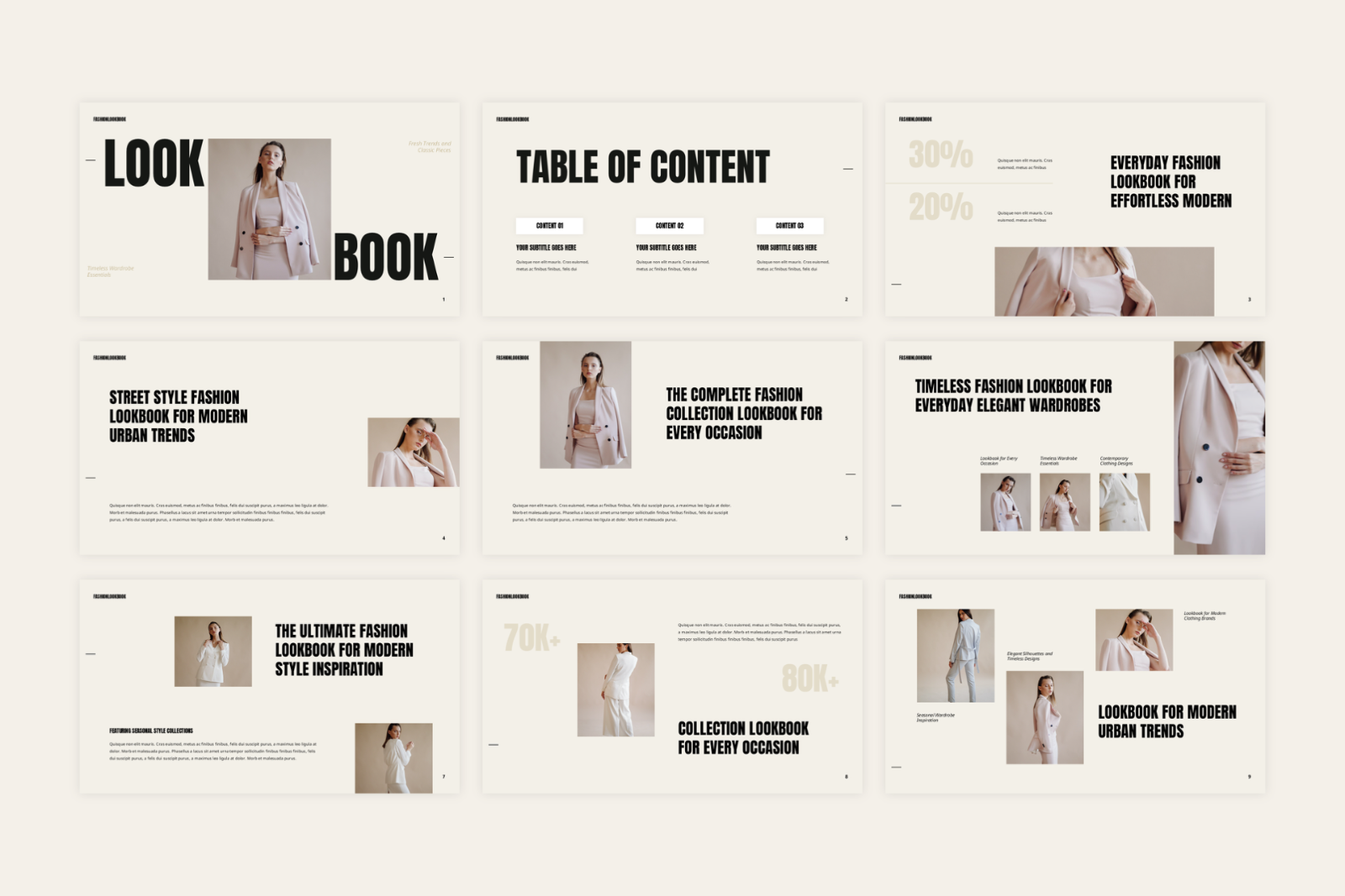 Fashion Lookbook Presentation — image 2