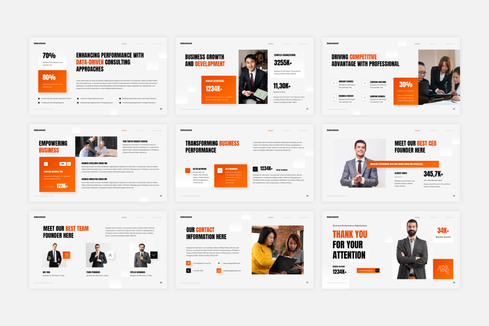 Business Consultant Presentation — image 3