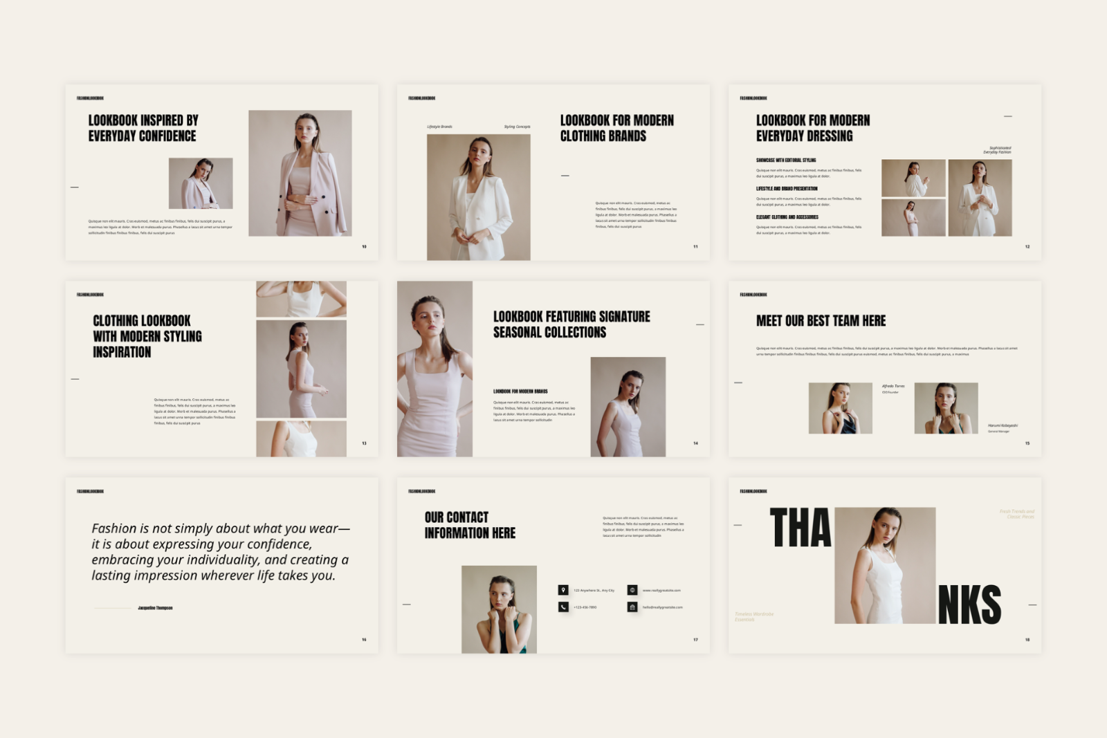 Fashion Lookbook Presentation — image 3