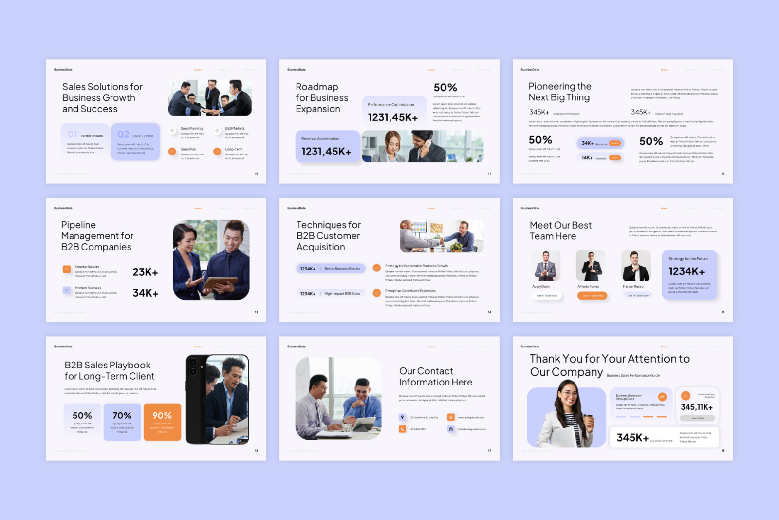 Professional B2B Sales Deck Presentation — image 3