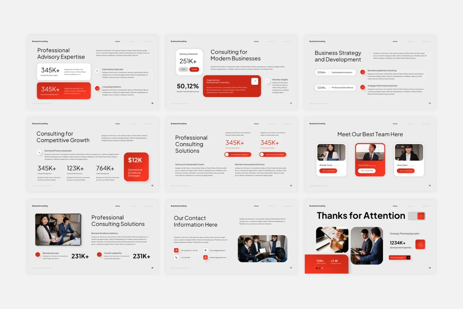 Business Consulting Specialist Presentation — image 3