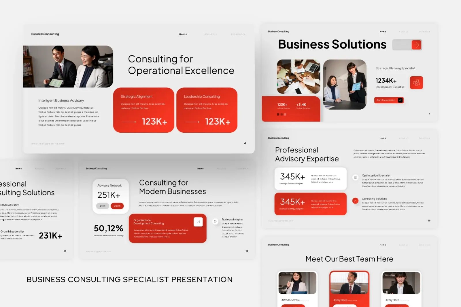 Business Consulting Specialist Presentation — image 4