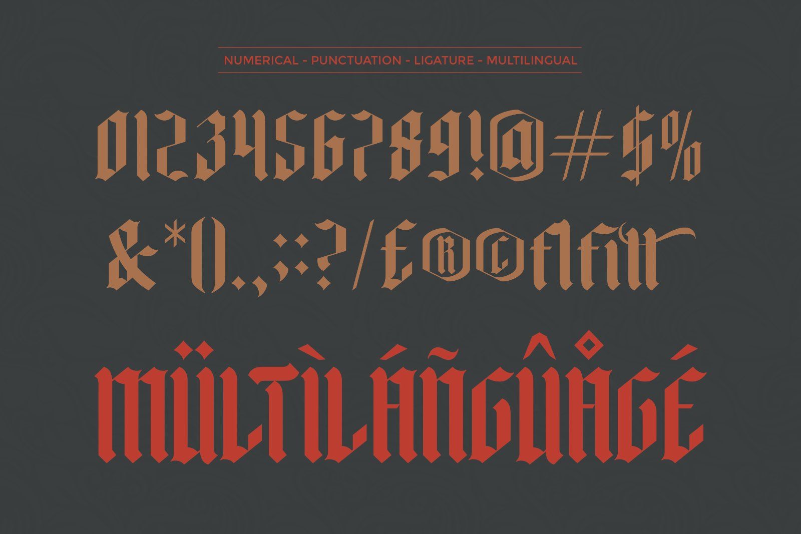 Kalthorne - Blackletter Font — image 10