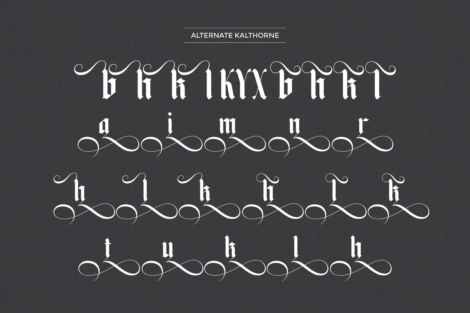 Kalthorne - Blackletter Font — image 9