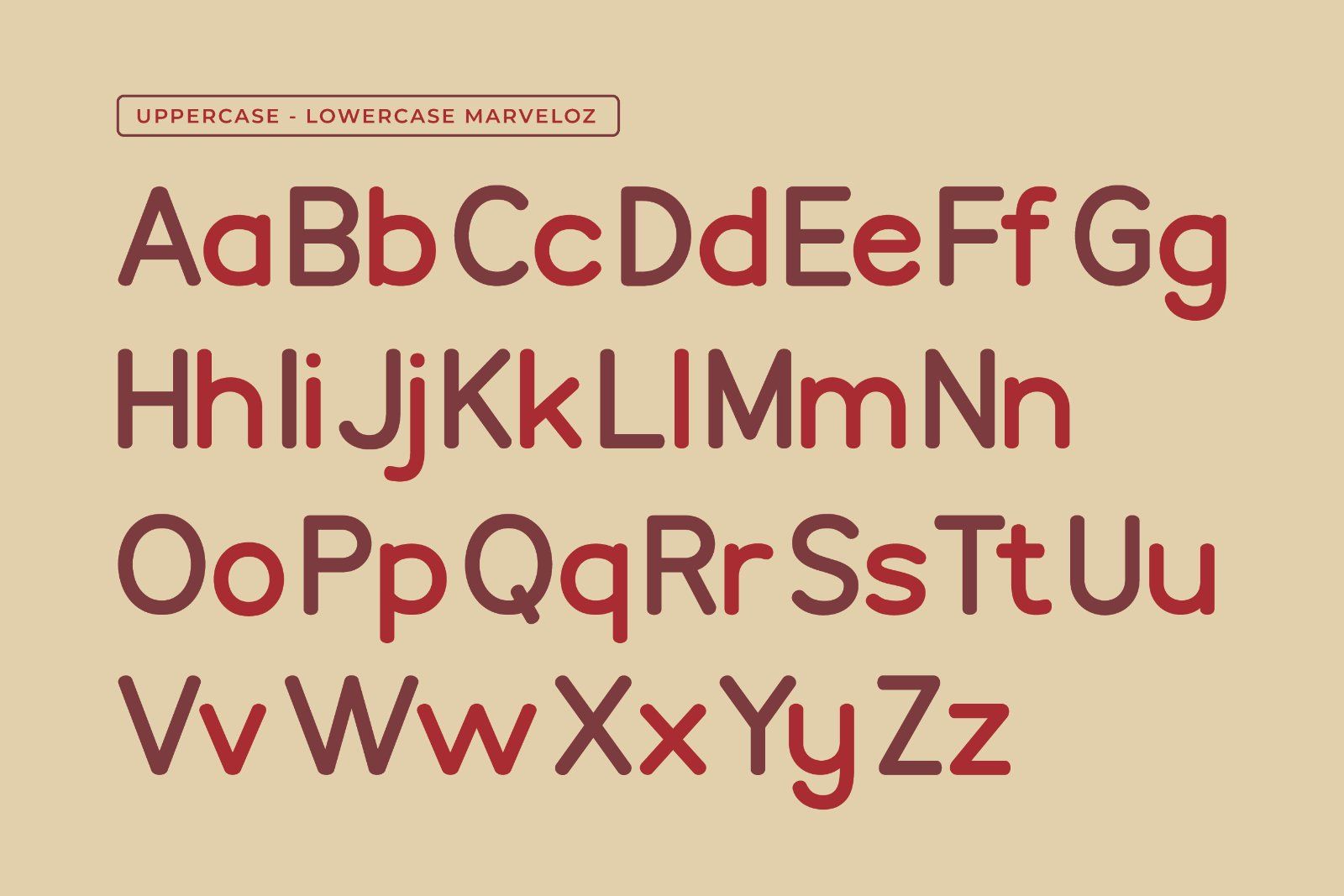 Marveloz - Experimental Sans Font — image 8