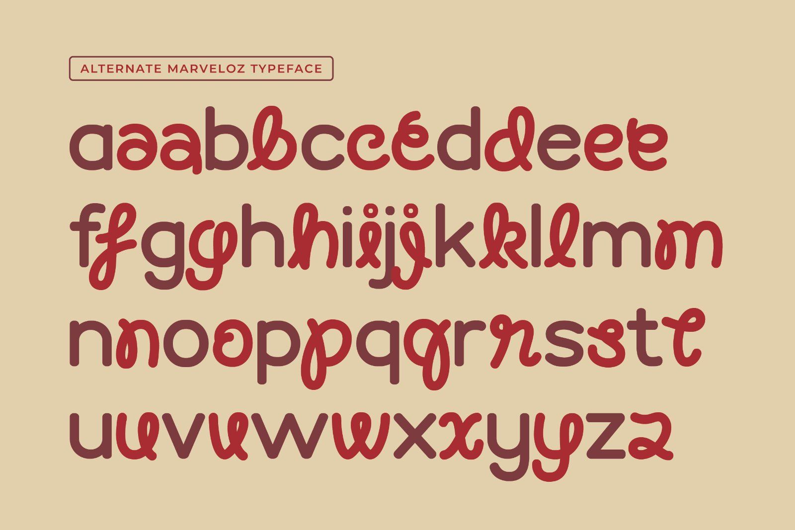 Marveloz - Experimental Sans Font — image 10