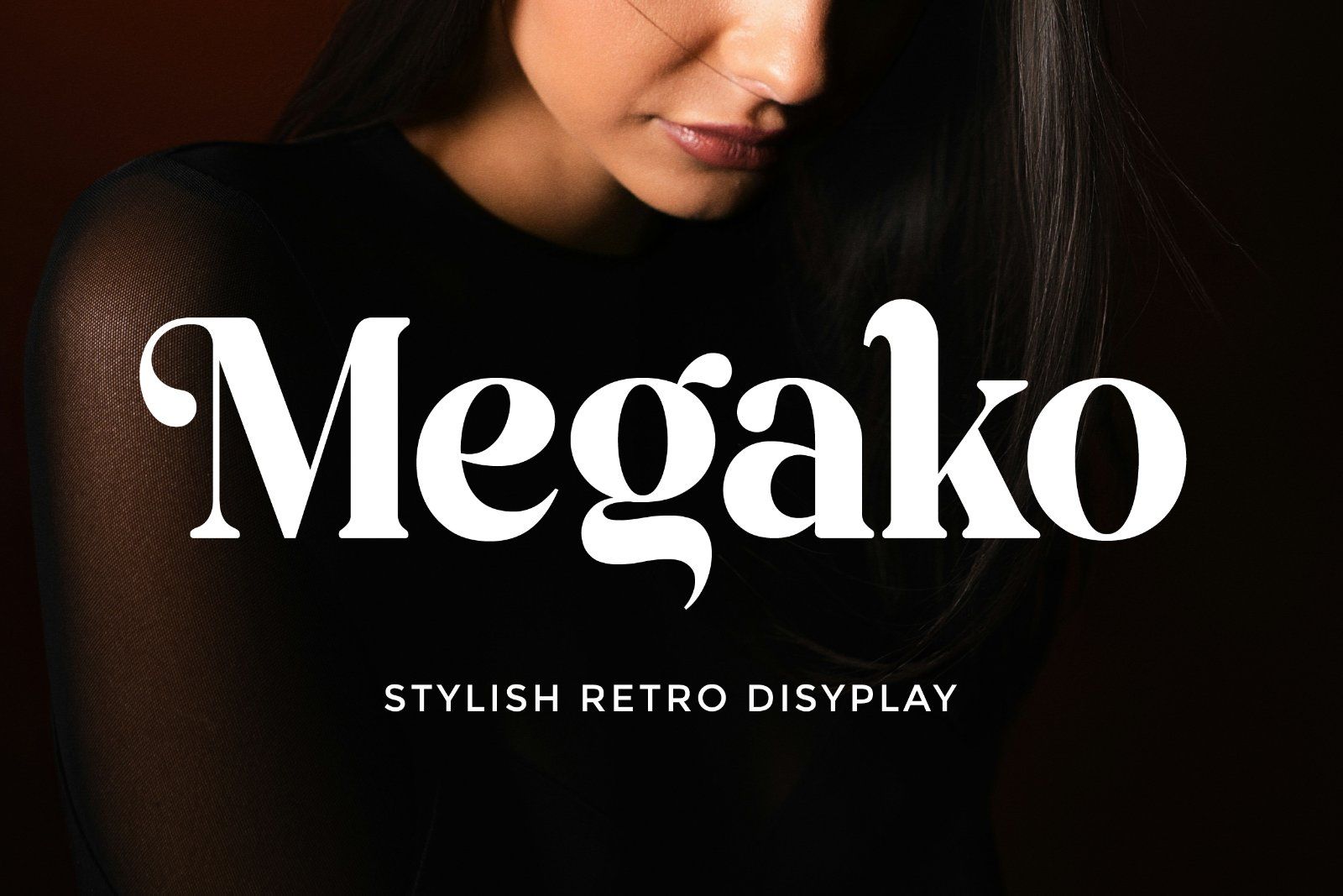 Megako - Stylish Retro Display Font — image 1