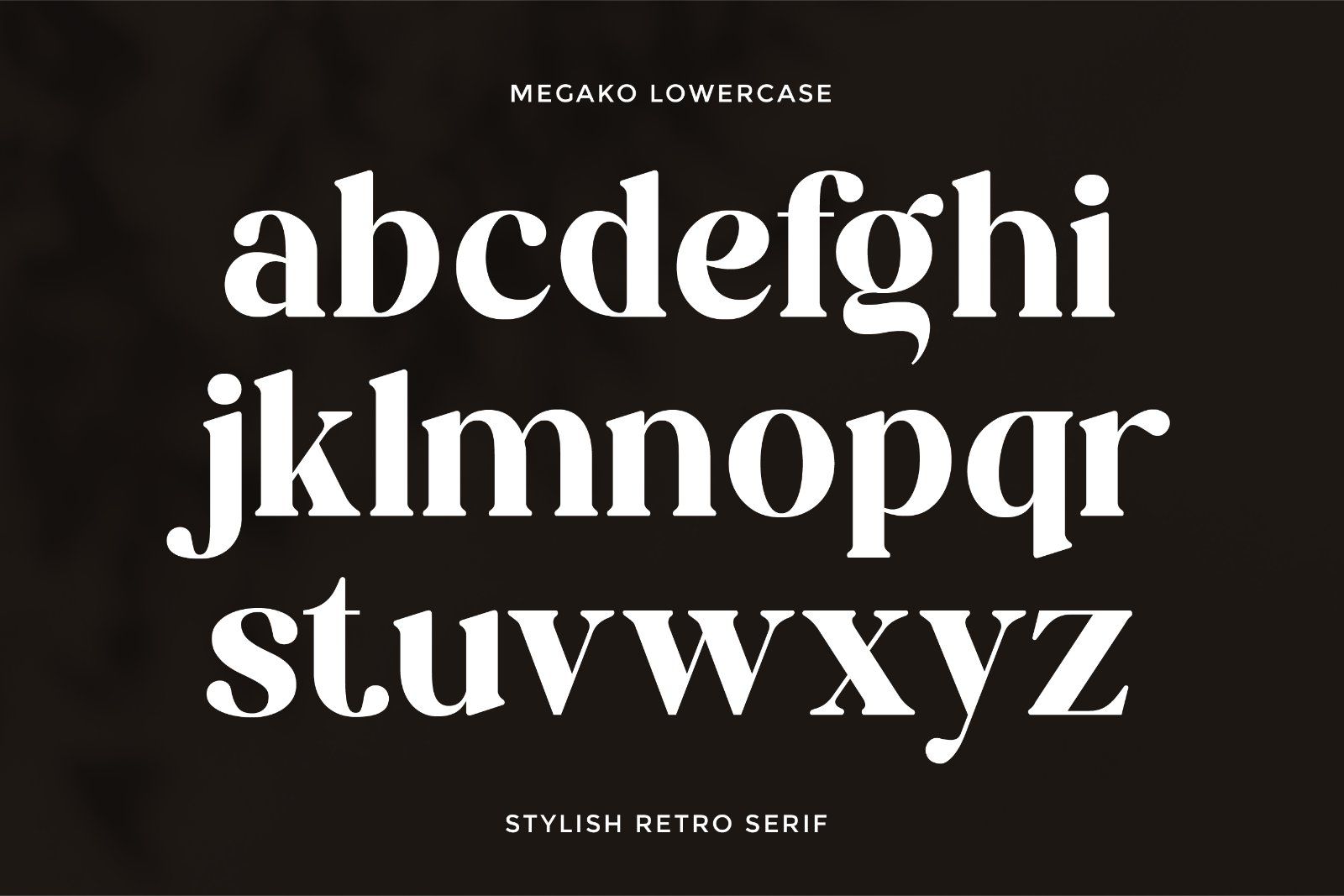 Megako - Stylish Retro Display Font — image 6