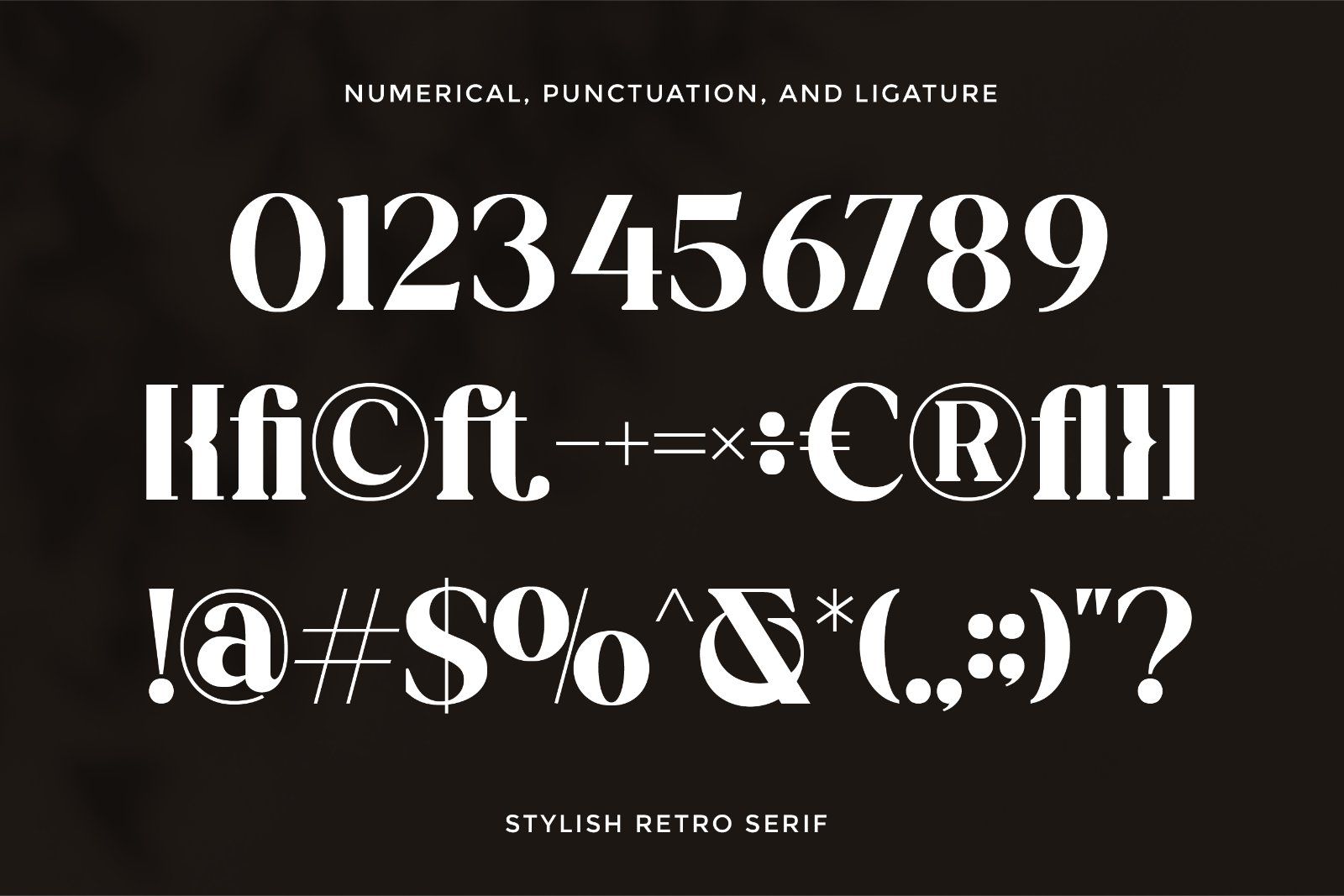 Megako - Stylish Retro Display Font — image 7