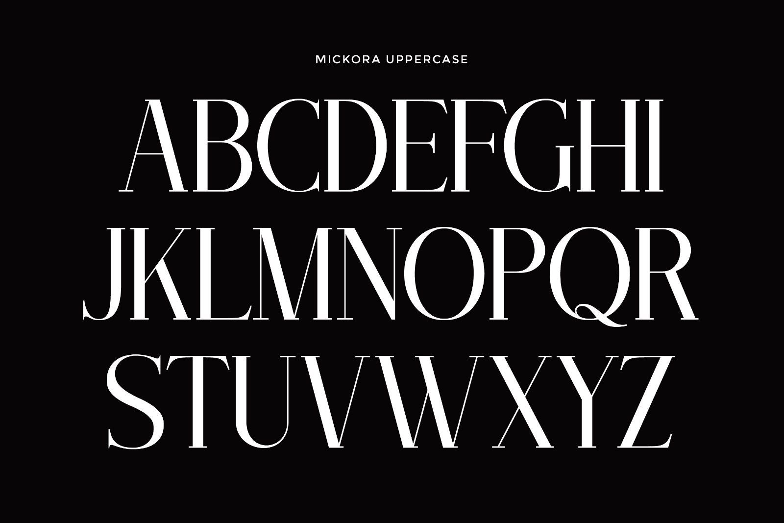 Mickora - Elegant Serif Font — image 6