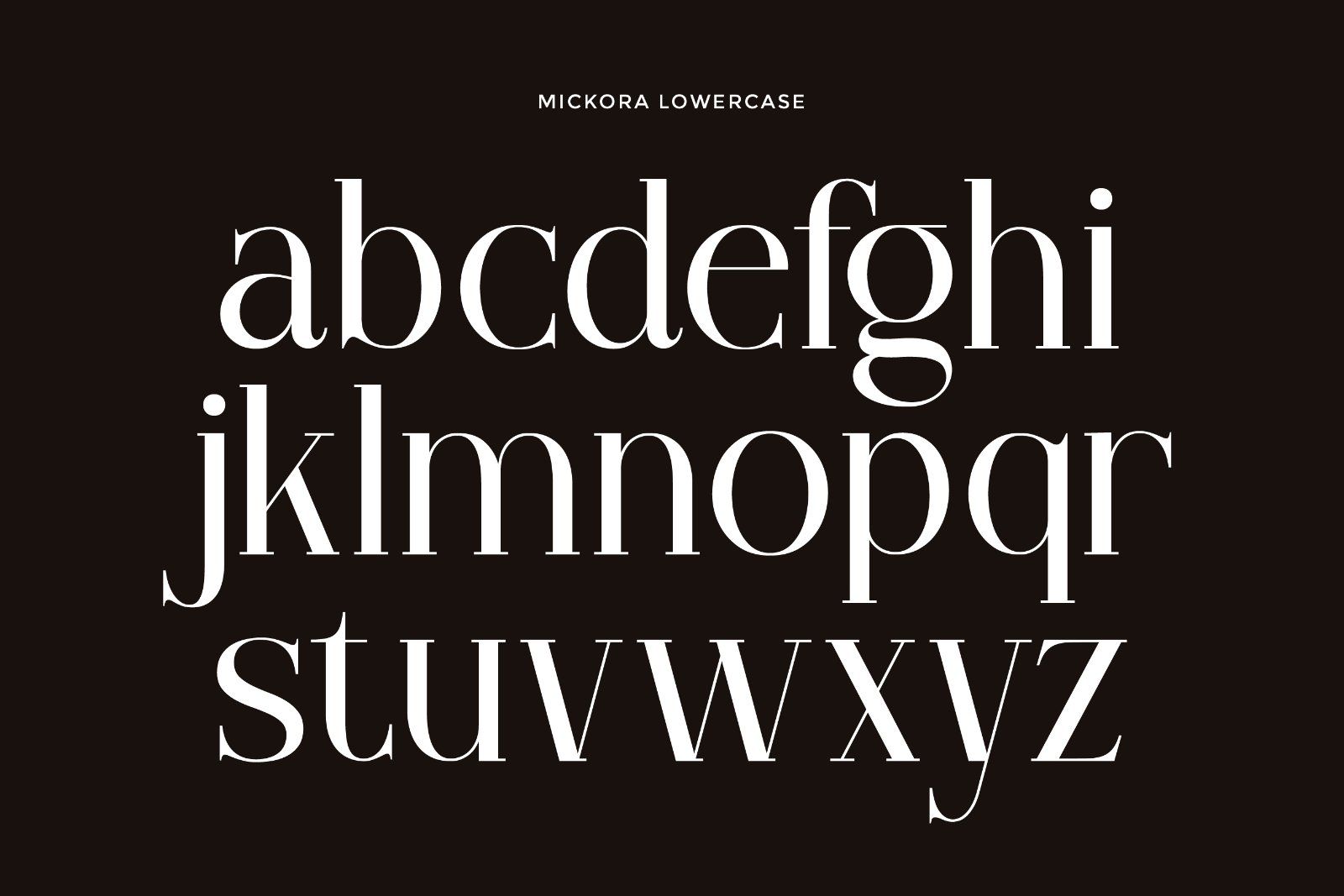 Mickora - Elegant Serif Font — image 7