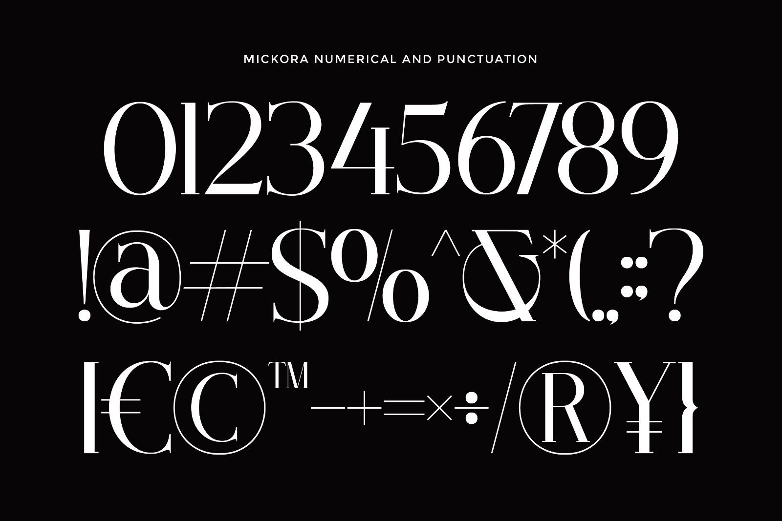 Mickora - Elegant Serif Font — image 8