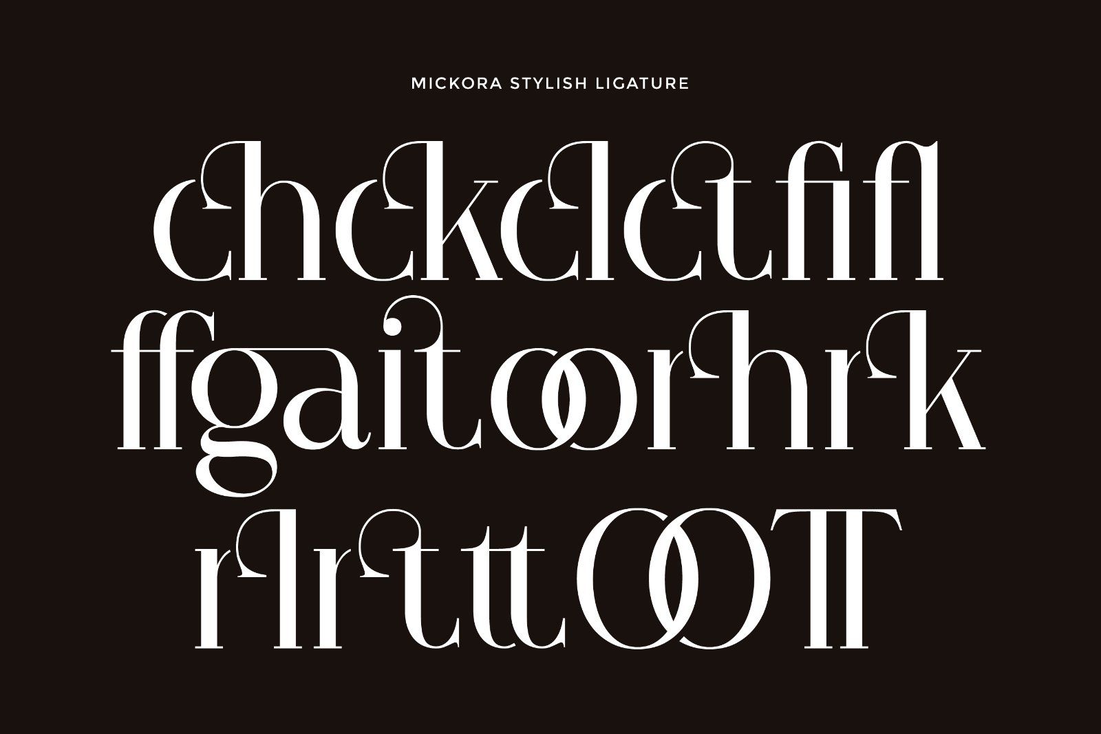 Mickora - Elegant Serif Font — image 9