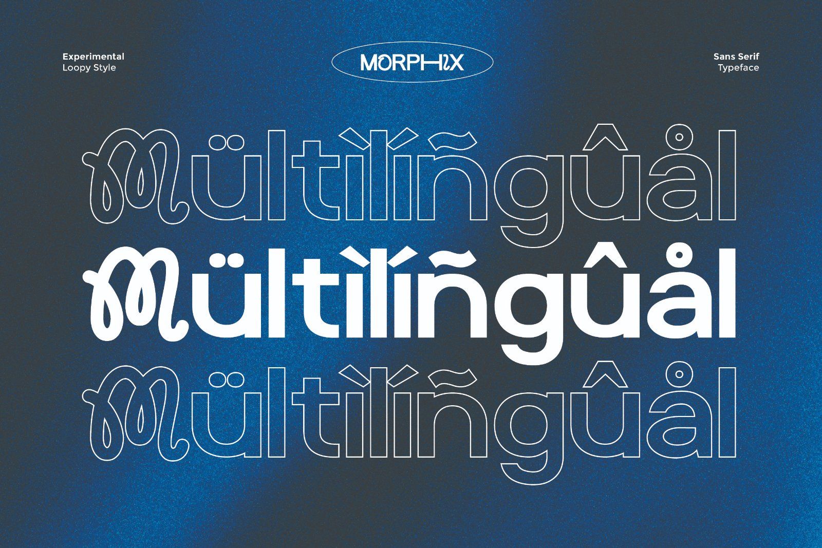 Morphix - Experimental Display Font — image 10