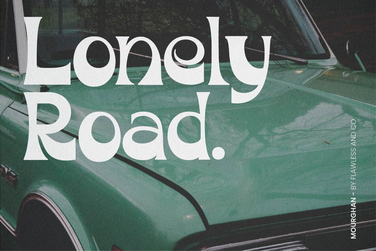 Mourghan - Retro Display Font — image 5