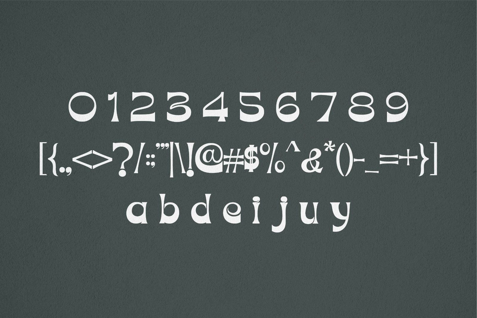 Mourghan - Retro Display Font — image 8