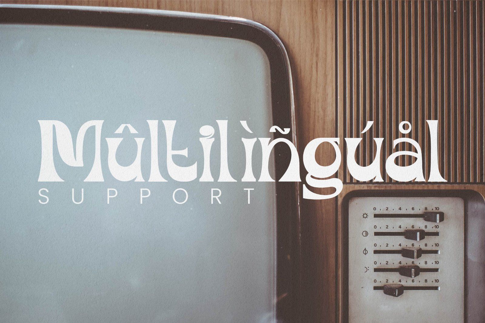 Mourghan - Retro Display Font — image 9