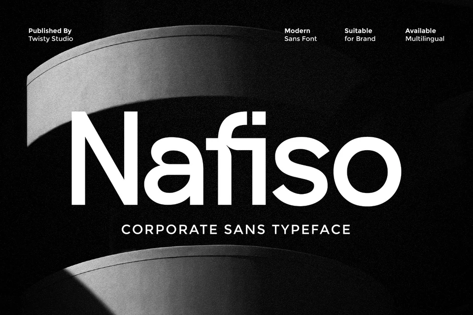 Nafiso - Corporate Sans Serif Font
