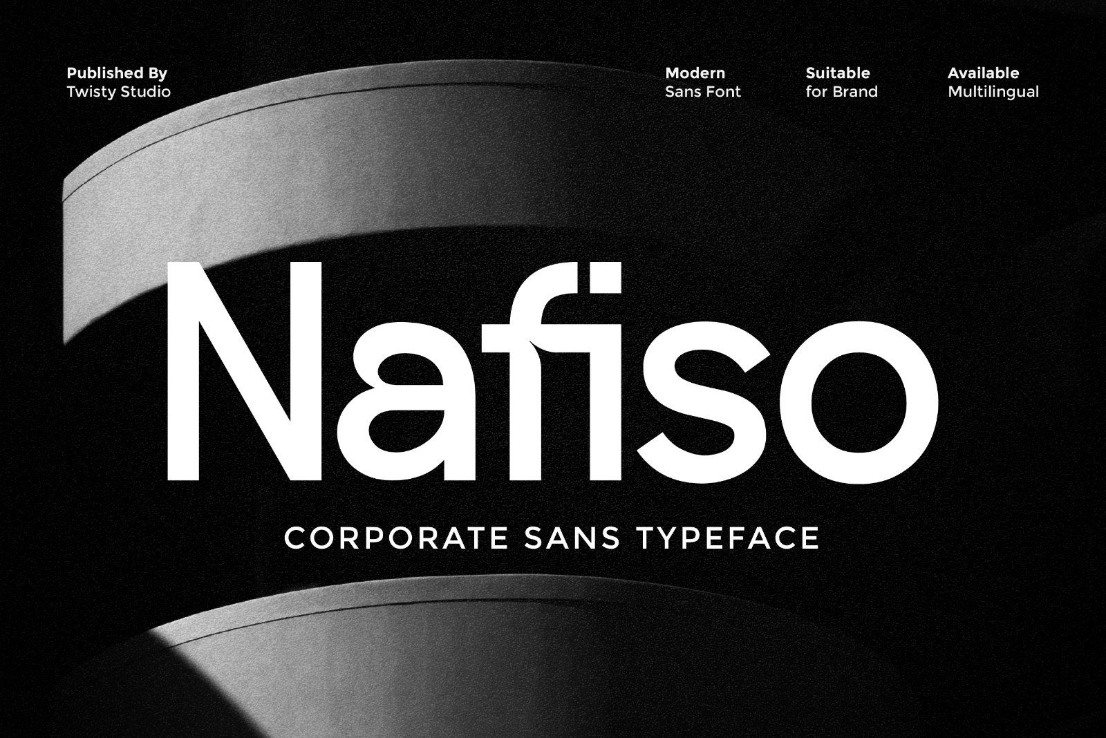 Nafiso - Corporate Sans Serif Font — image 1