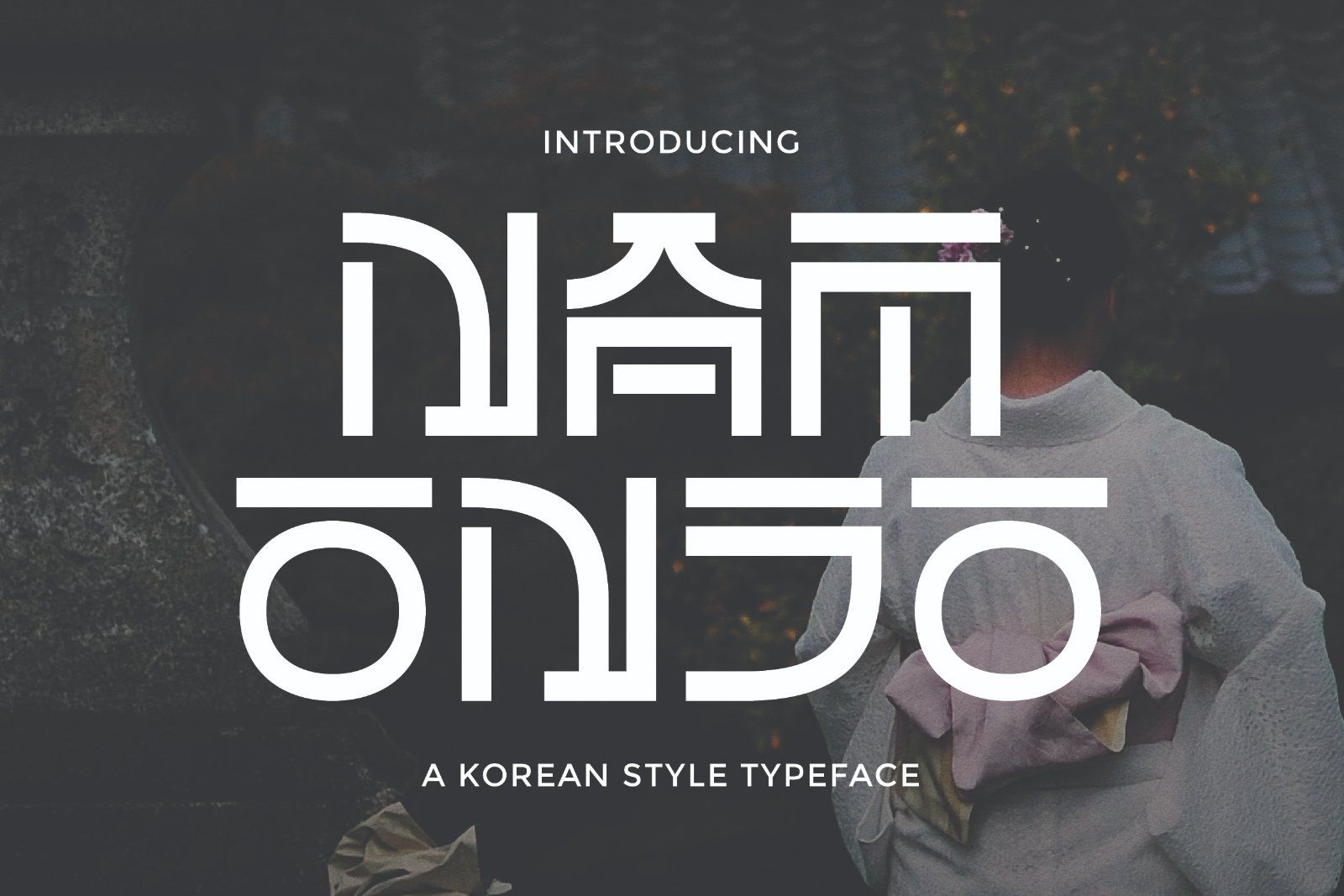Namonjo - Korean Display Font — image 1