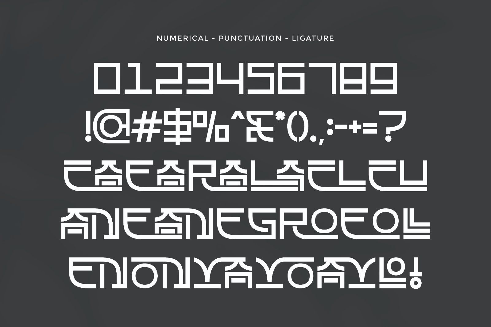 Namonjo - Korean Display Font — image 9