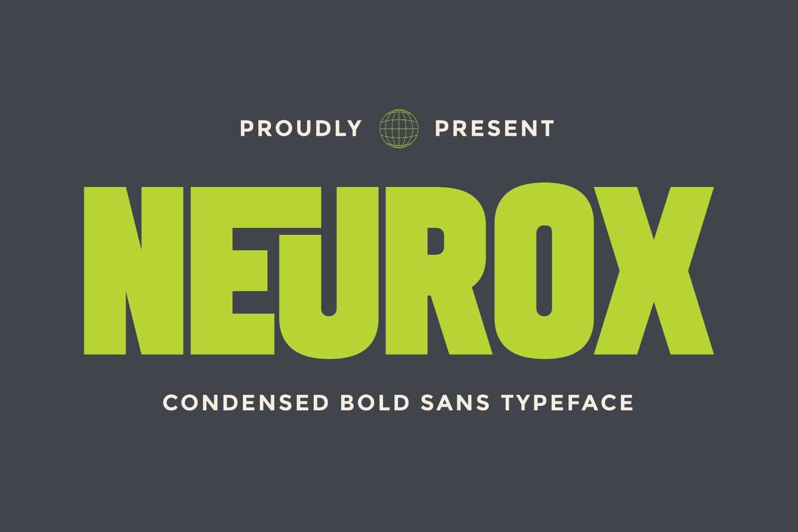 Neurox - Bold Condensed Sans Font — image 1