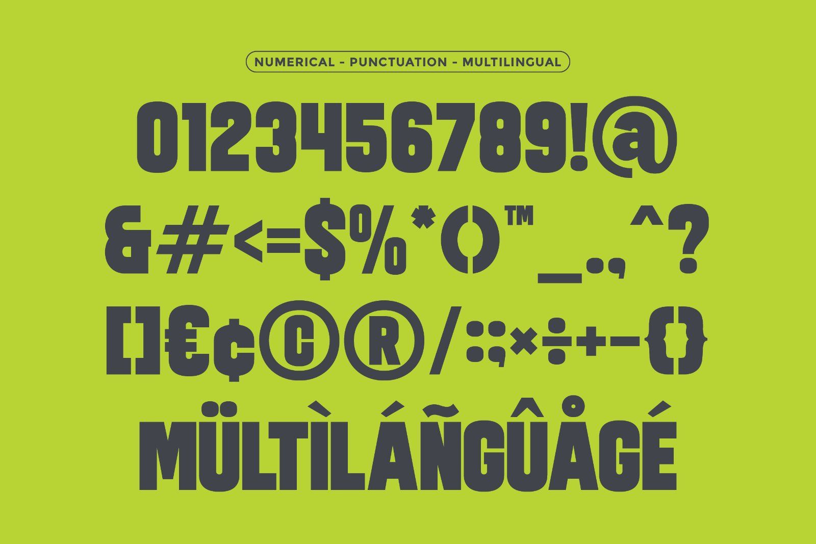 Neurox - Bold Condensed Sans Font — image 9