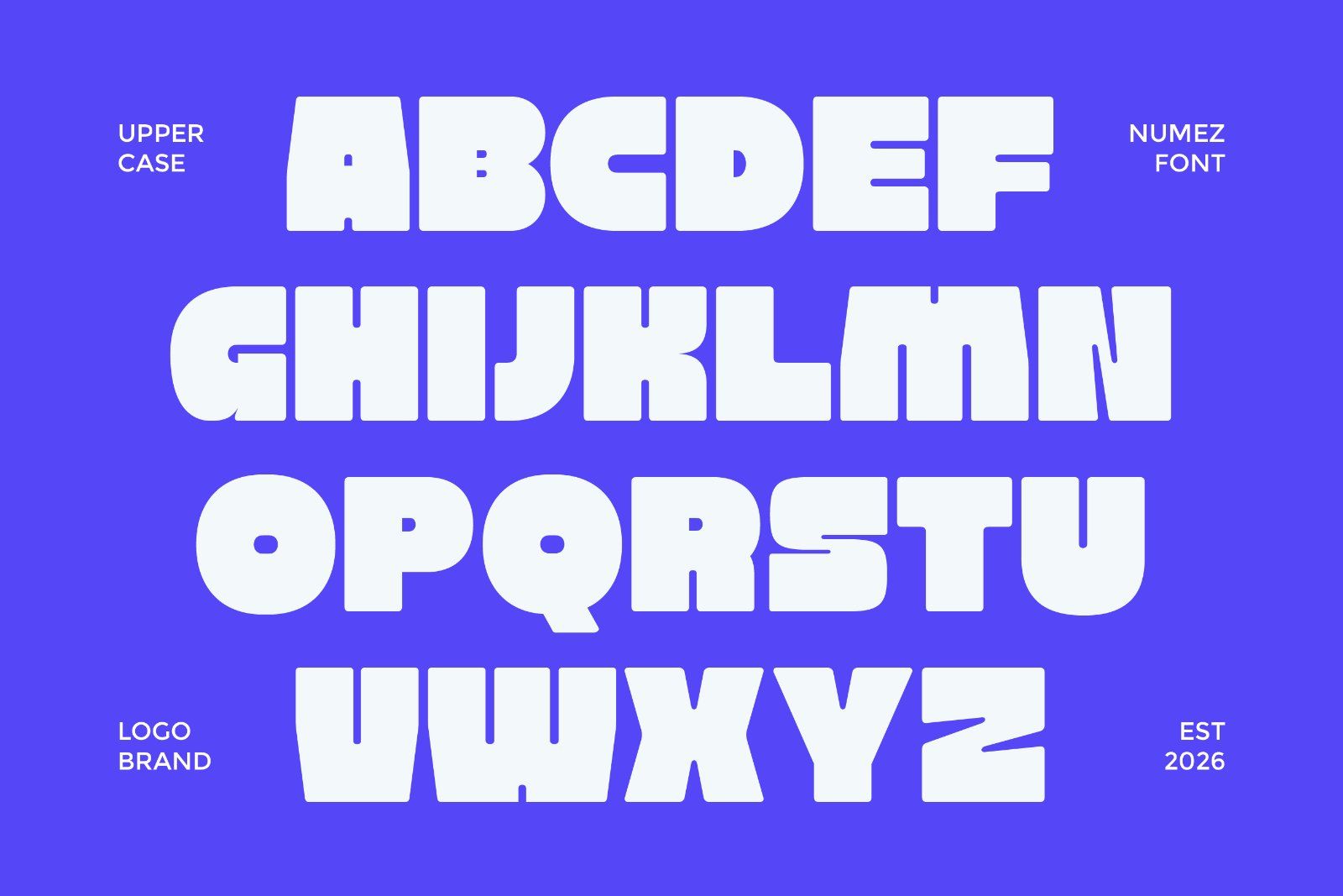 Numez - Bold Display Font — image 6