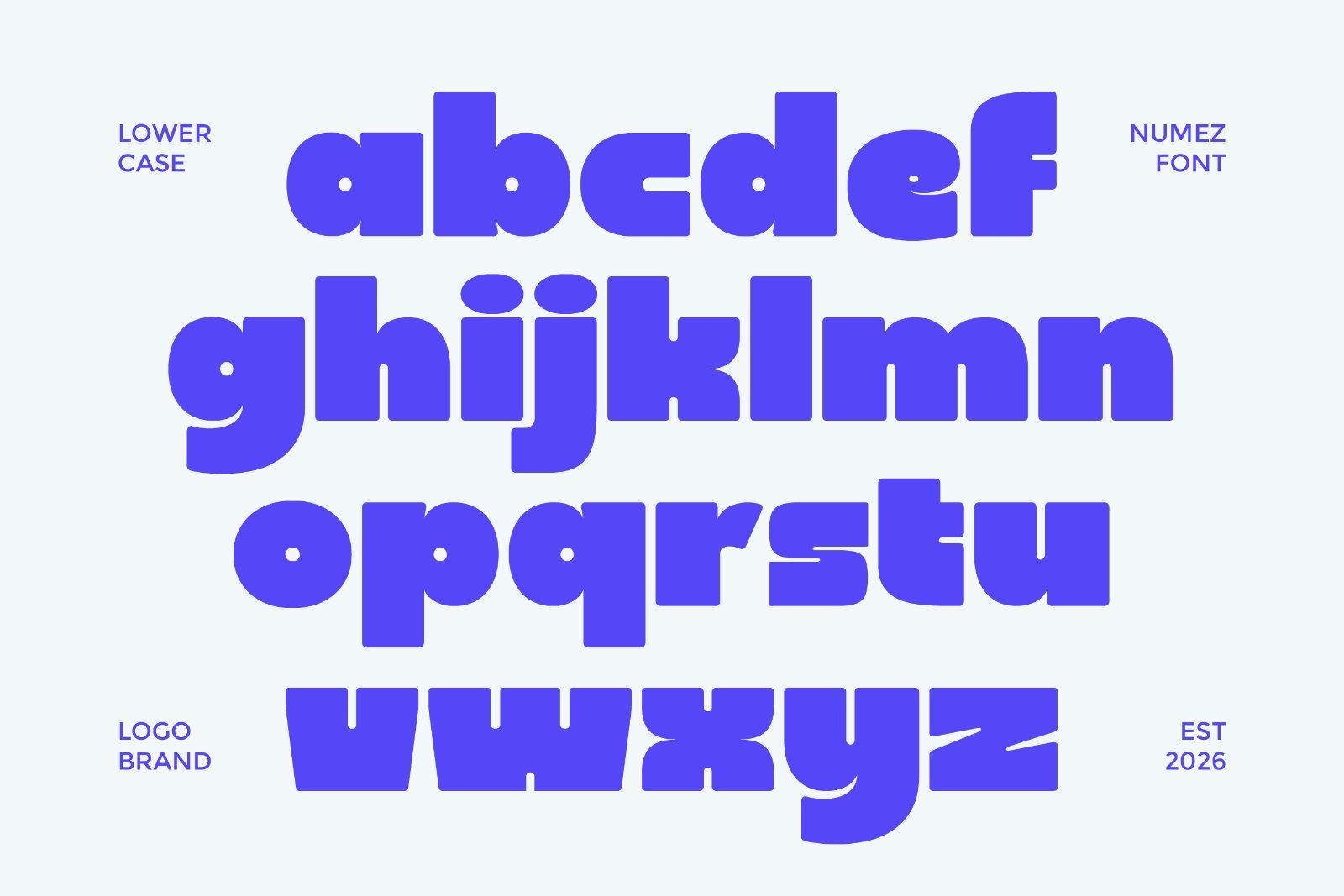 Numez - Bold Display Font — image 7