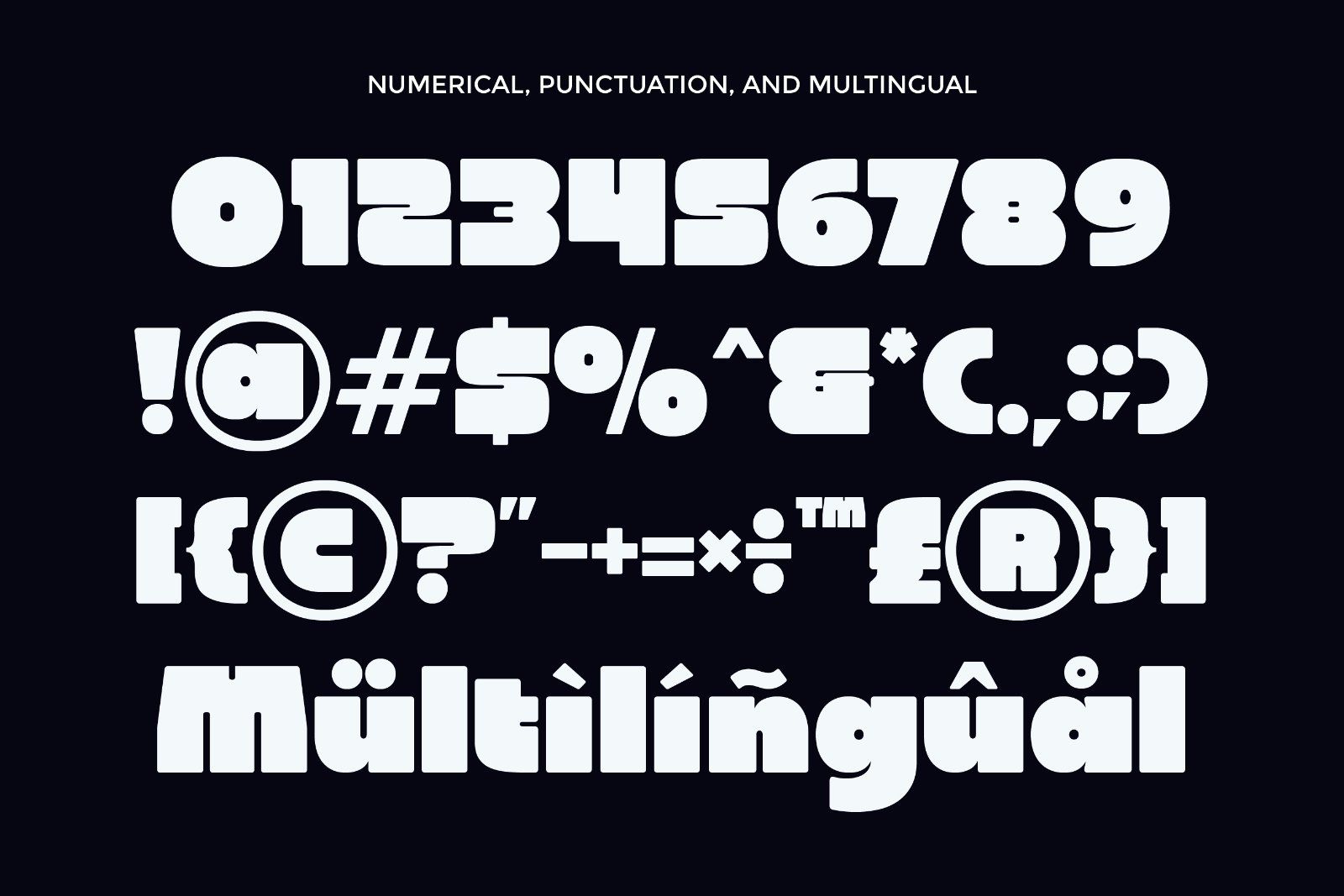 Numez - Bold Display Font — image 8