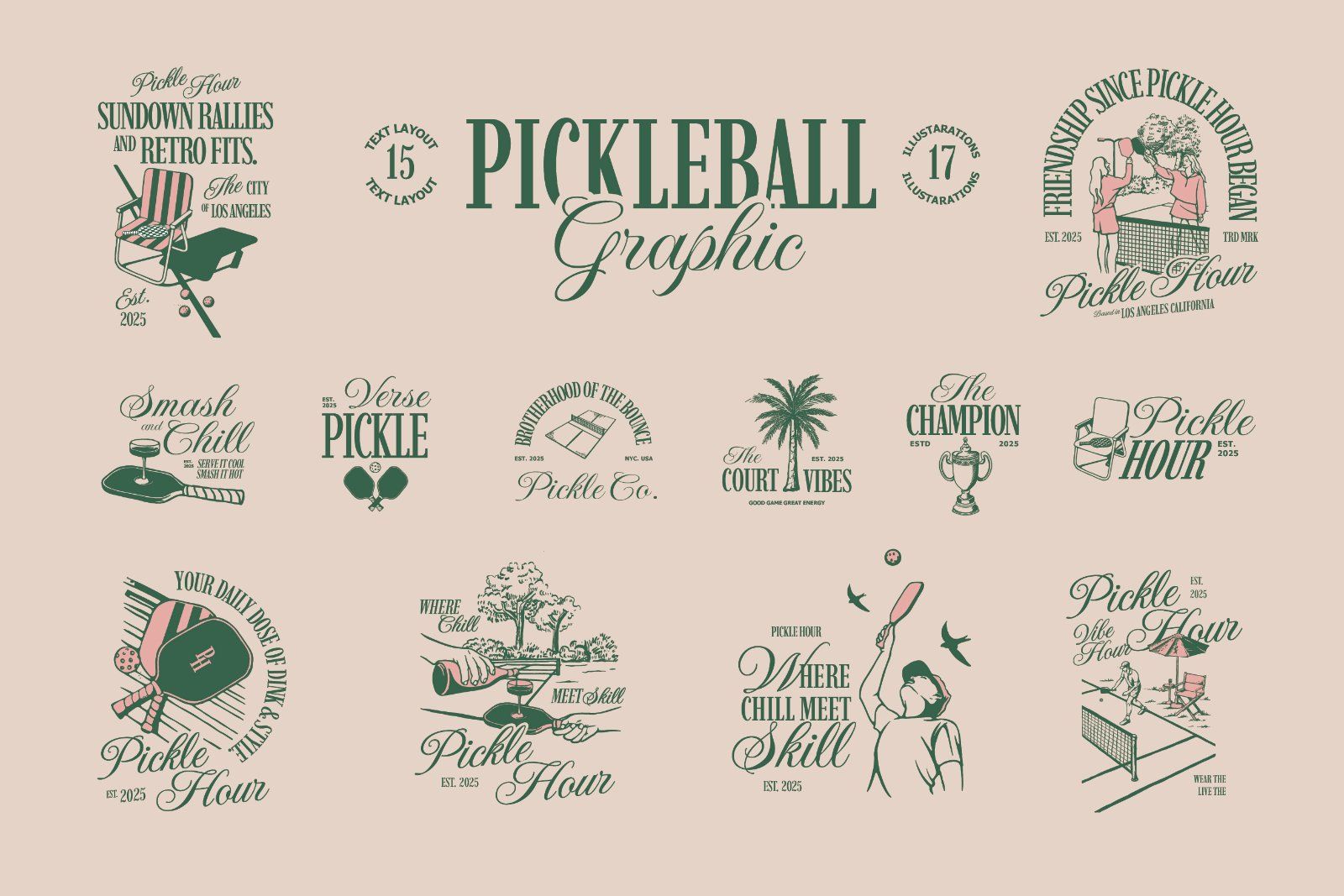 Pickleball Graphic — image 1