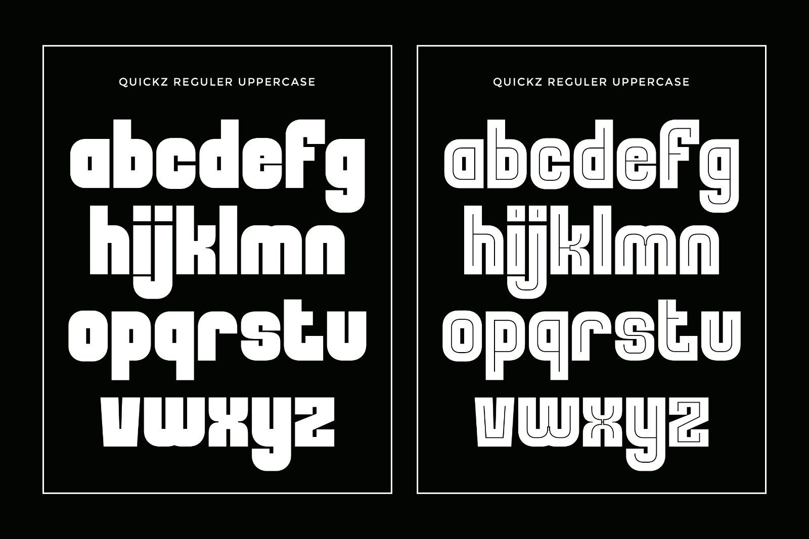 Quickz - Modern Sport Display Font — image 8
