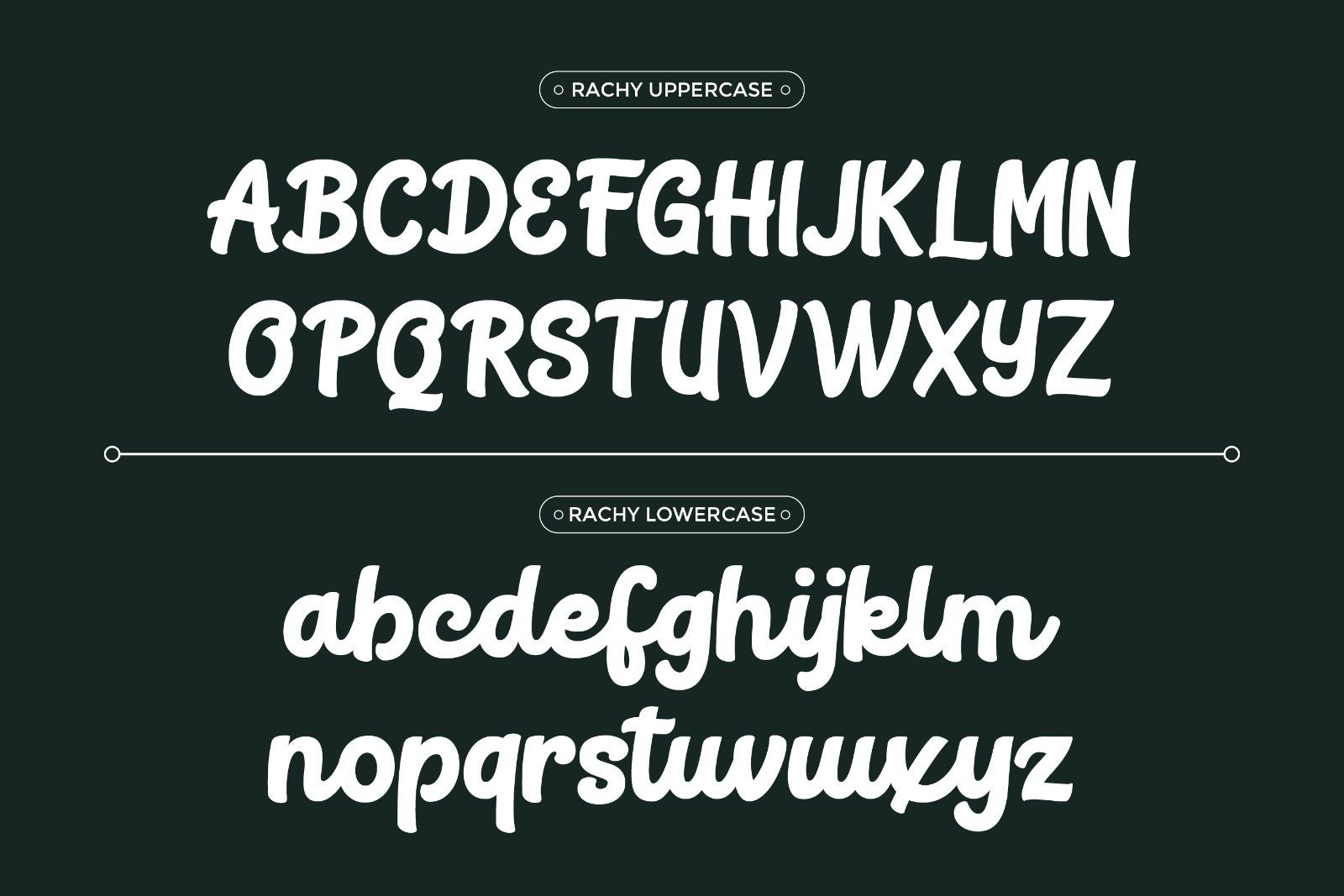 Rachy - Bold Script Font — image 8