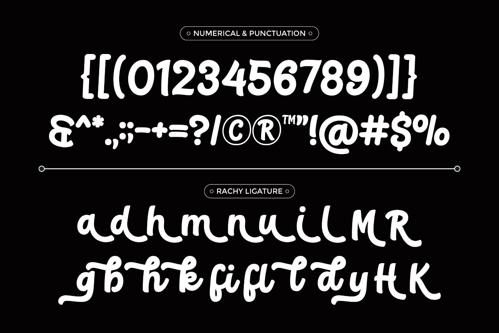 Rachy - Bold Script Font — image 9