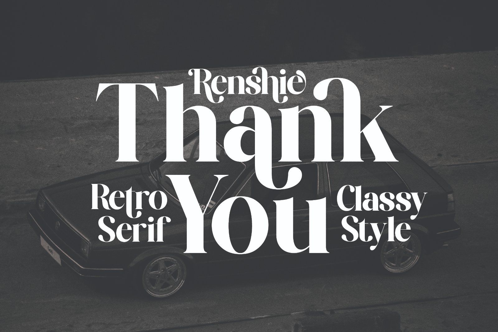 Renshie - Stylish Retro Serif Font — image 10