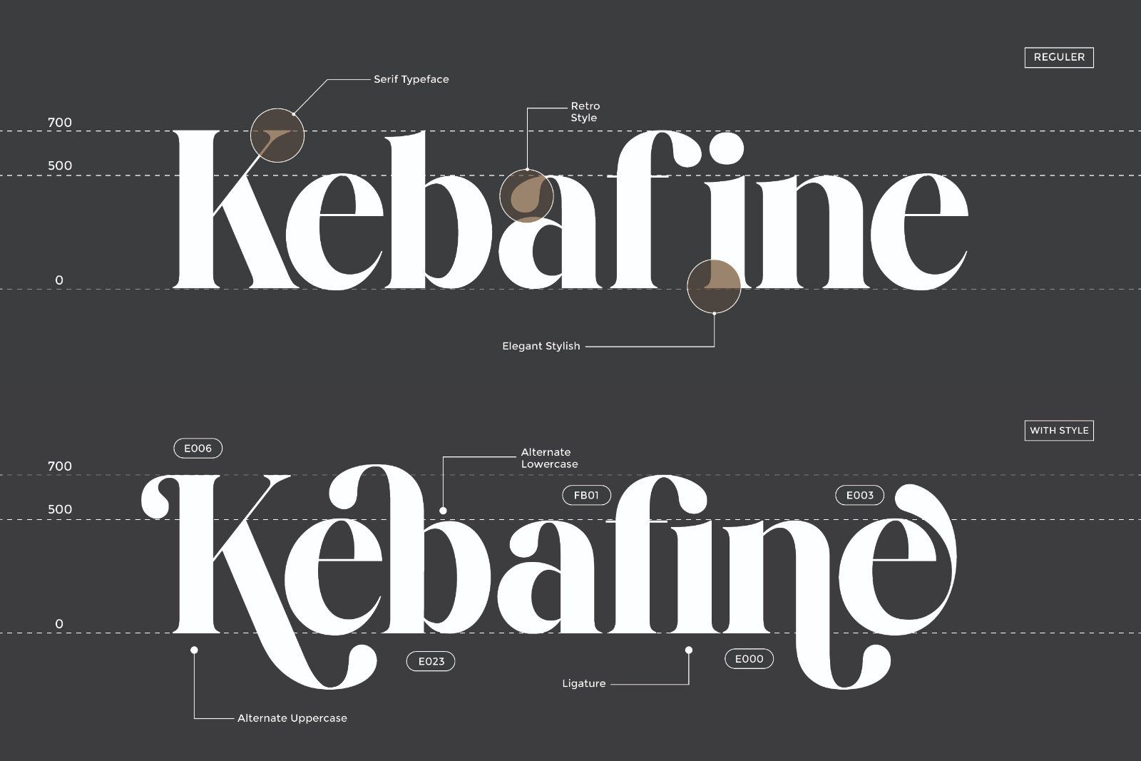 Renshie - Stylish Retro Serif Font — image 5