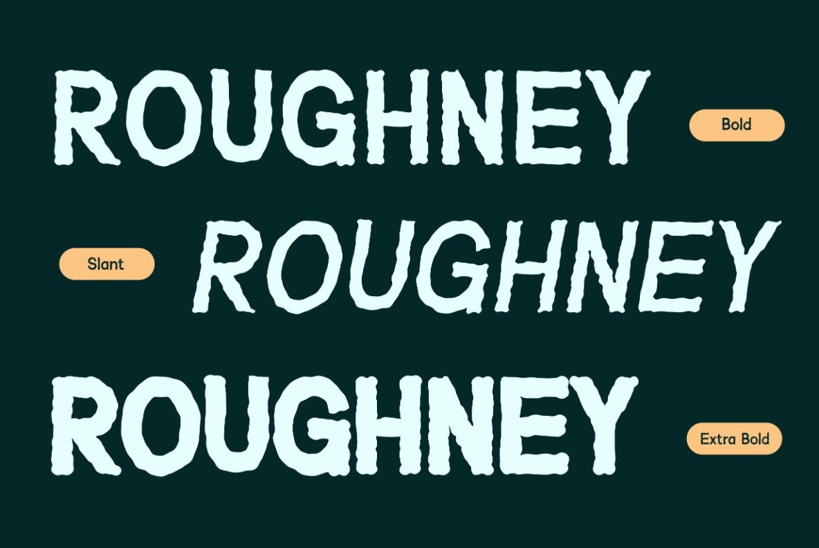 VT Roughney – Handdrawn Font — image 4