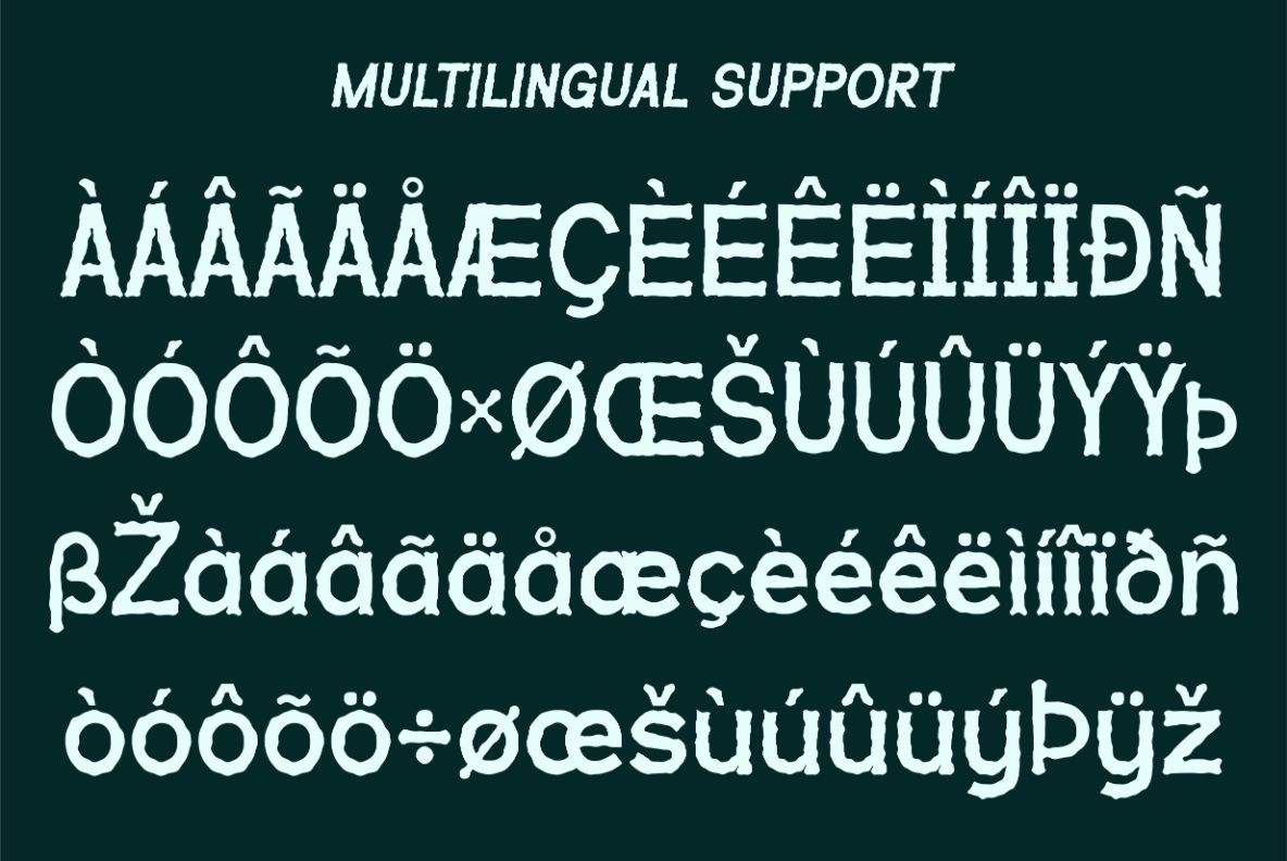 VT Roughney – Handdrawn Font — image 9