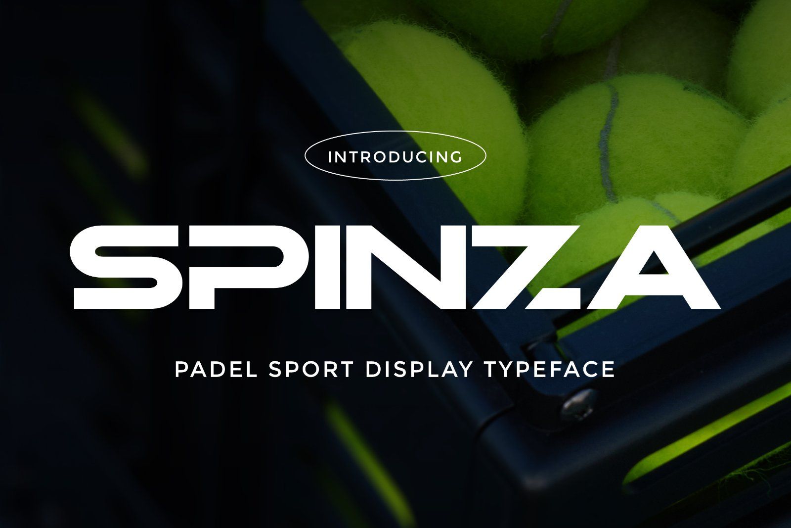 Spinza - Sport Display Font — image 1