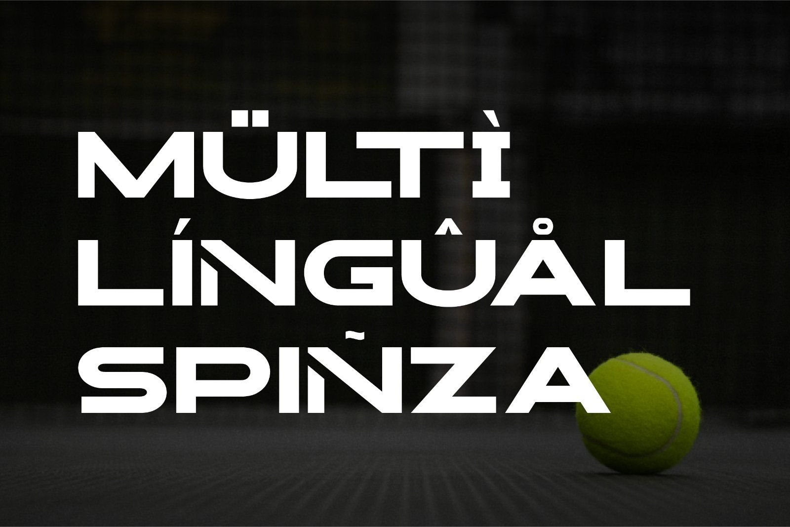 Spinza - Sport Display Font — image 10