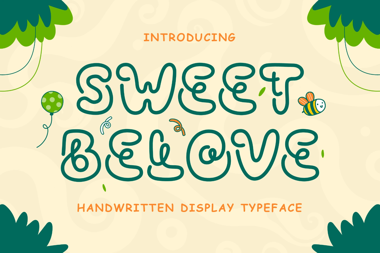 Sweet Belove – Playful Handwritten Display — image 1