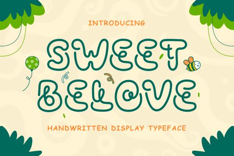 Sweet Belove – Playful Handwritten Display