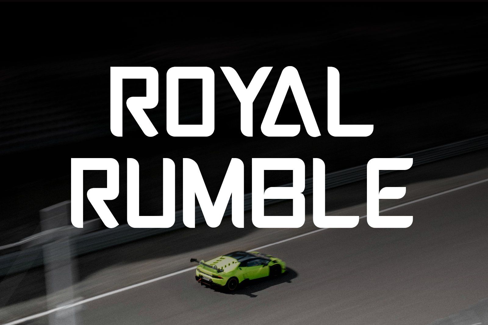 Thefrox - Sport Racing Display Font — image 5