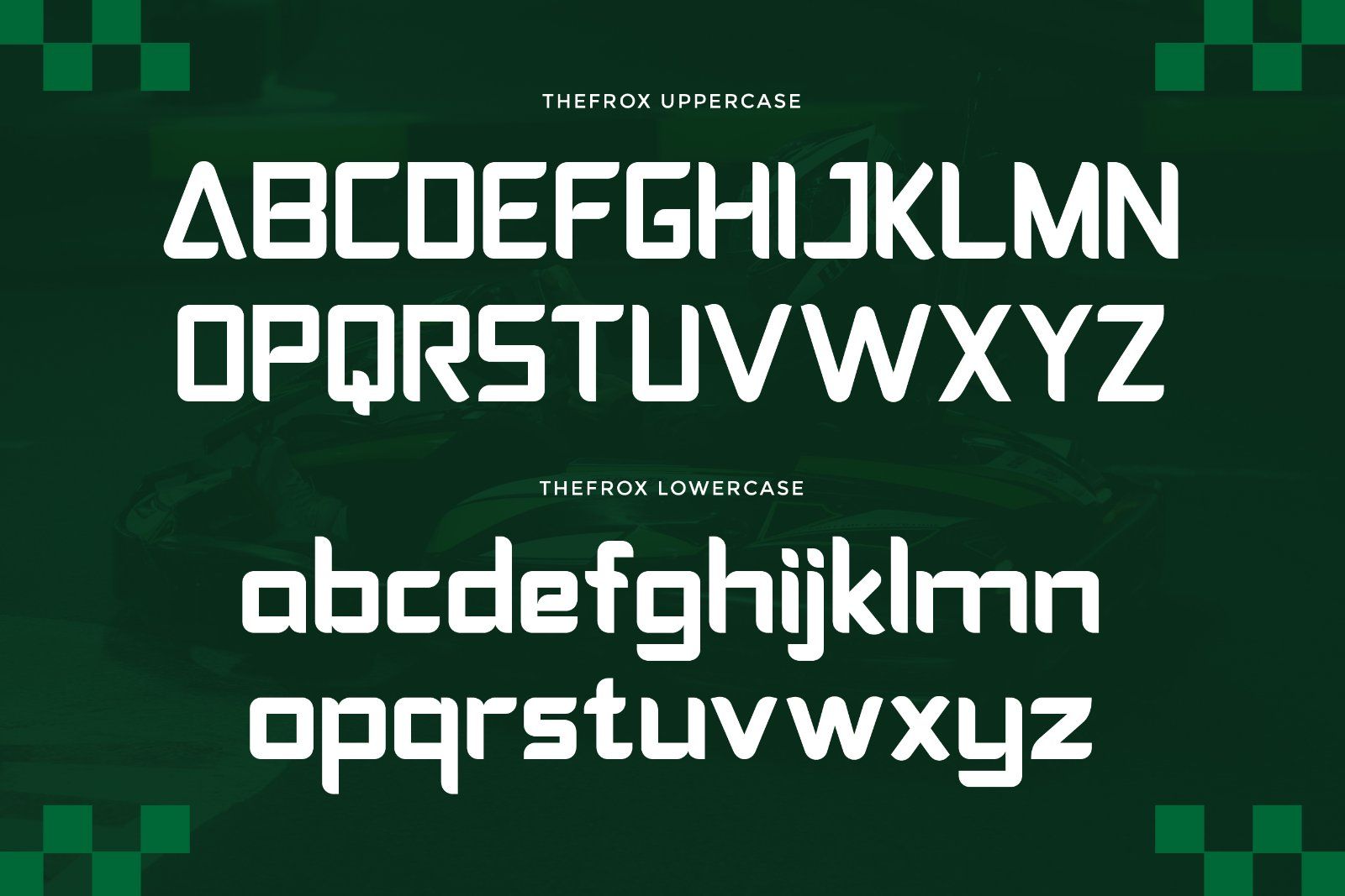 Thefrox - Sport Racing Display Font — image 7