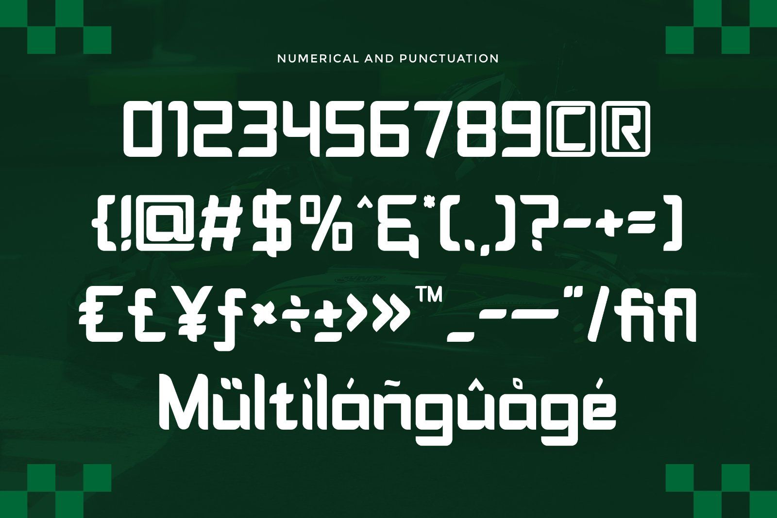 Thefrox - Sport Racing Display Font — image 8